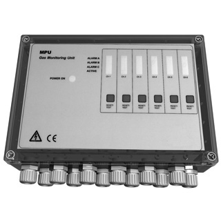 Detector MPU2C 230VAC/24VDC -40°C/+50°C / 10…95%Rh