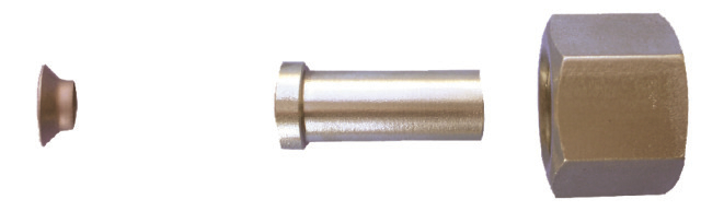 Soldeerkoppeling EURO-10-M16/5 5/8" SAE 16mm (5 st)